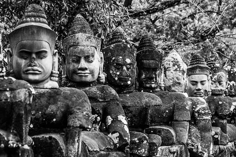 Start your cultural journey with Angkor Thom’s vibrant glow